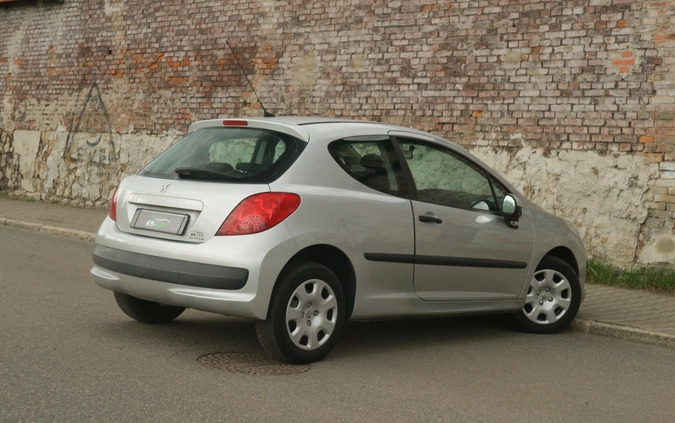 Peugeot 207 cena 10990 przebieg: 134000, rok produkcji 2007 z Śrem małe 529